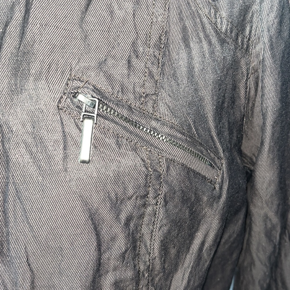 New Directions women’s mocha brow zip up jacket Size XL - Picture 4 of 10